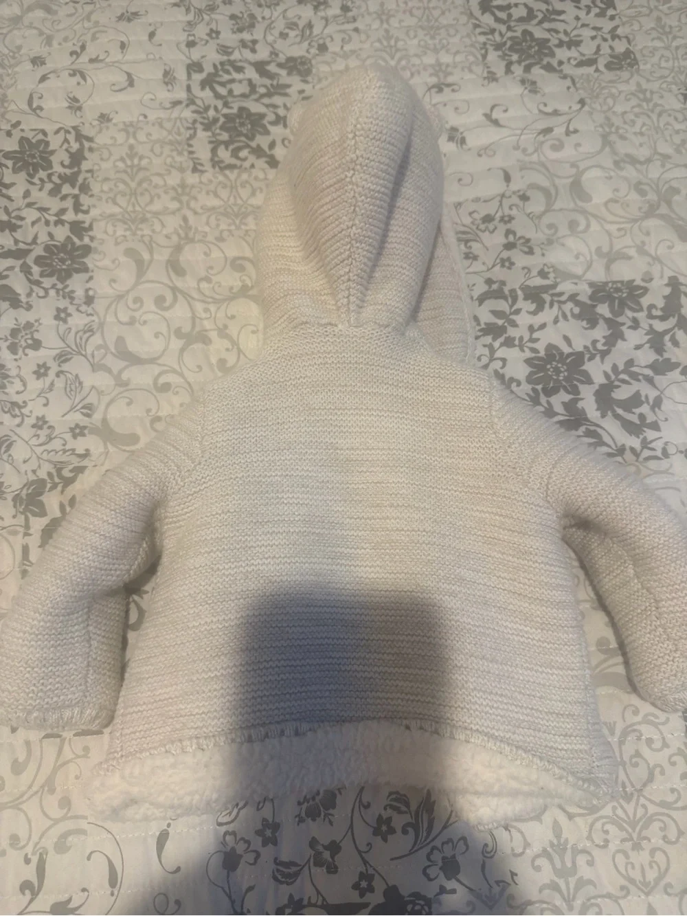 Carter’s infant girls 3 months sherpa lined jacket.